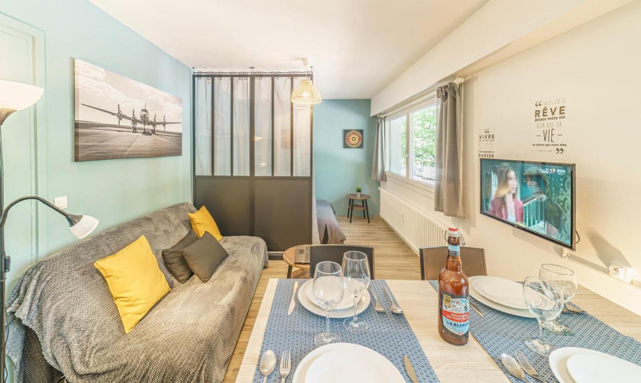 Cosy Studio 108 - Chambery Centre - Stationnement - Gare Ngoại thất bức ảnh