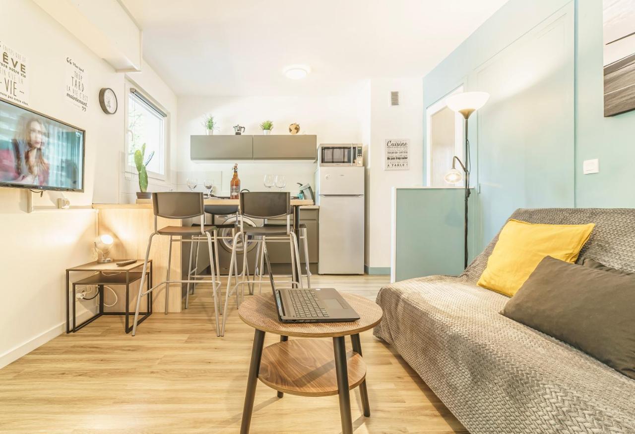 Cosy Studio 108 - Chambery Centre - Stationnement - Gare Ngoại thất bức ảnh