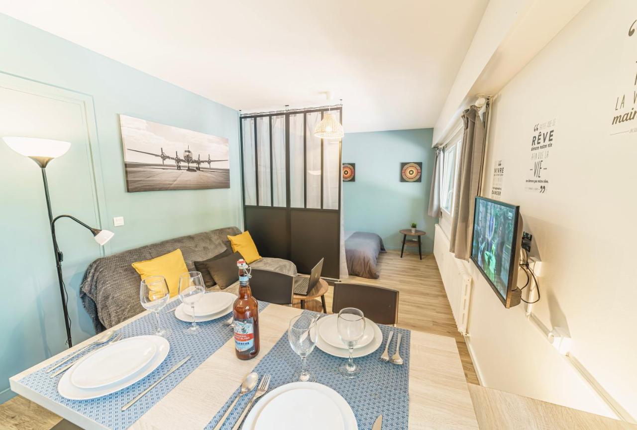 Cosy Studio 108 - Chambery Centre - Stationnement - Gare Ngoại thất bức ảnh